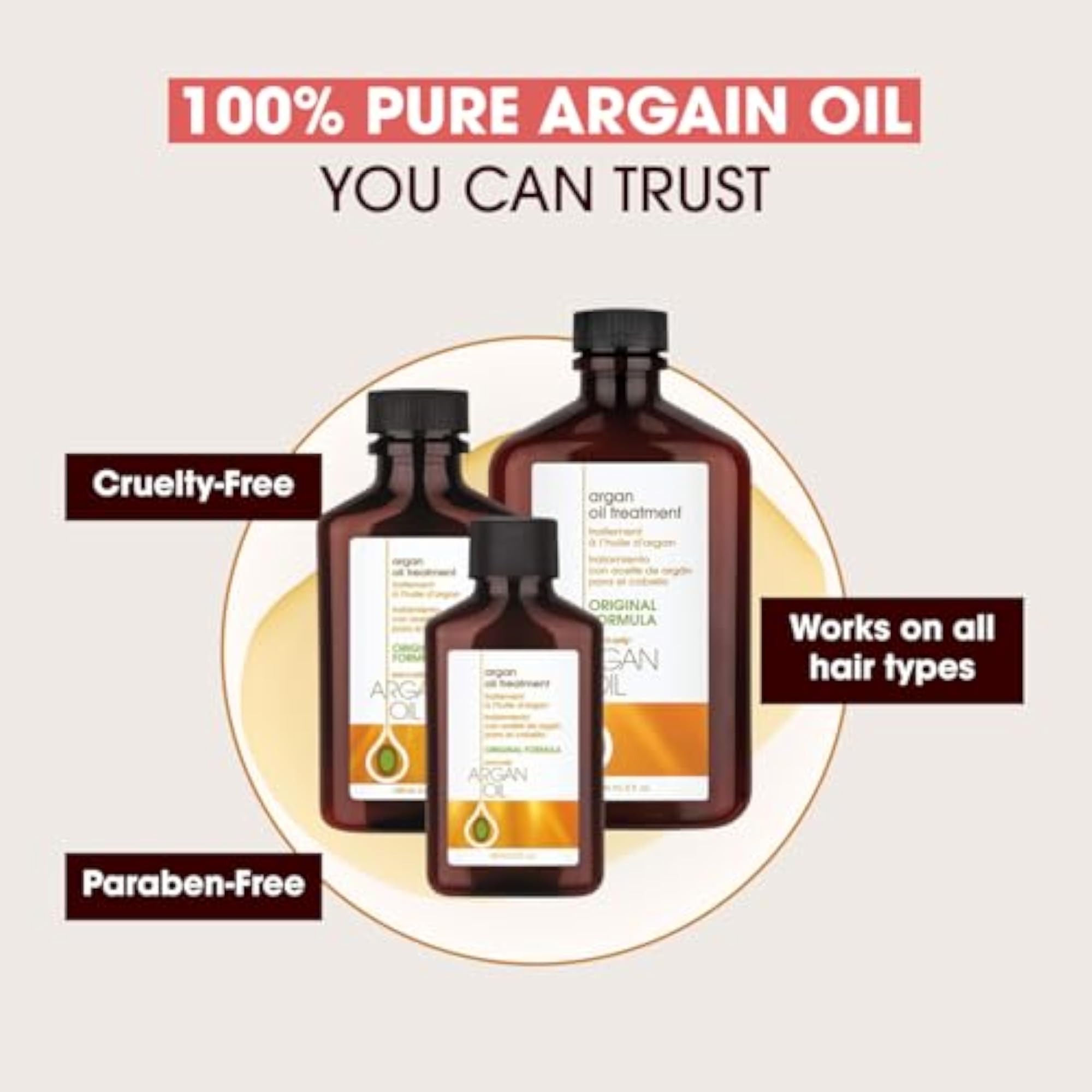 N' Argan Oil Treatment, 3.4 Ounce